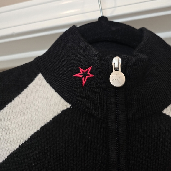 π₯ Perfect Moment Tignes Chevron Suit Ski Perfect Moment Knit Jumpsuit Star - Picture 13 of 16